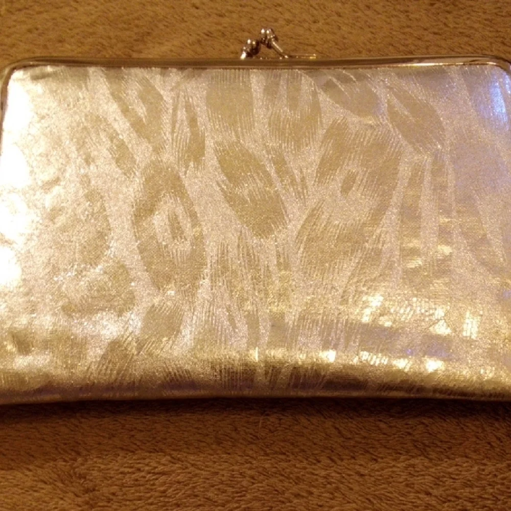 Elegant Silver Clutch